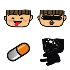 [LINE絵文字] Lively Boy Emojiの画像