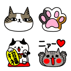 猫まみれの絵文字メイン画像