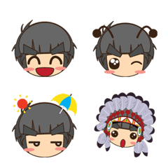 [LINE絵文字] Makok_little boy Emojiの画像