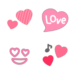 ♡♡ハートmix2！！♡♡の絵文字メイン画像