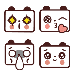 [LINE絵文字] Radio Panda J Emojiの画像