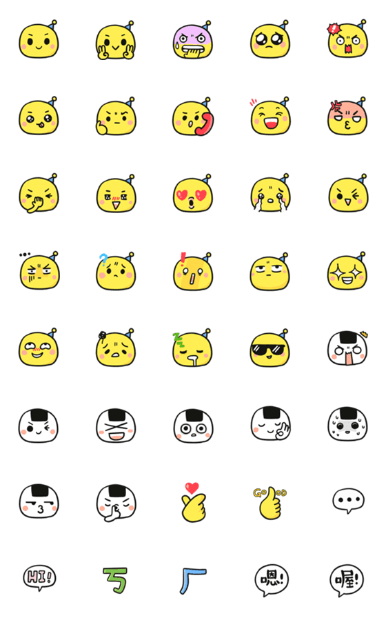 [LINE絵文字]POlOMANBO Emojiの画像一覧