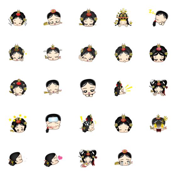 [LINE絵文字]mini Wangbiの画像一覧