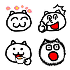 [LINE絵文字] neko emojiの画像