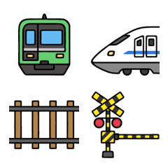 [LINE絵文字] 鉄道の画像