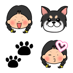 [LINE絵文字] おハナさんときどき犬。の画像