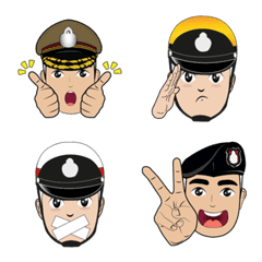[LINE絵文字] police's here！の画像