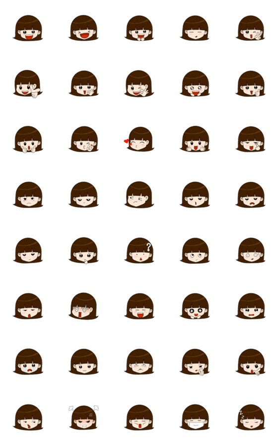 [LINE絵文字]nong AromD Emoji 1の画像一覧