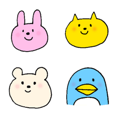 [LINE絵文字] animal yonの画像