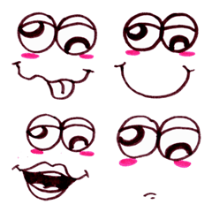 Cute funny emoji Vol.39