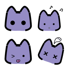 [LINE絵文字] cat vの画像