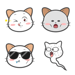 [LINE絵文字] Miawsy Emojiの画像