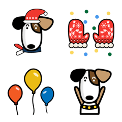 [LINE絵文字] Daily life of the puppy Part two  EMOJIの画像