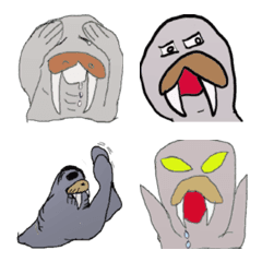 セイウチだの絵文字メイン画像