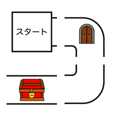 [LINE絵文字] 迷路の画像