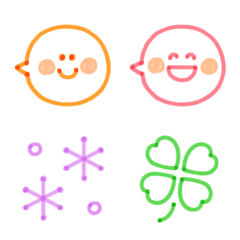 サインペン風絵文字の絵文字メイン画像