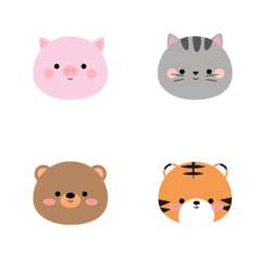 [LINE絵文字] Love Cute Animalsの画像