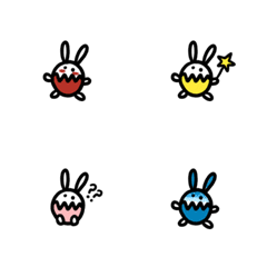 [LINE絵文字] うさぎの画像