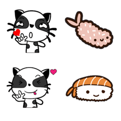 [LINE絵文字] EMOJI CAT IS CATの画像