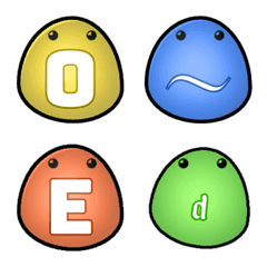[LINE絵文字] Eggs also have emotionsの画像