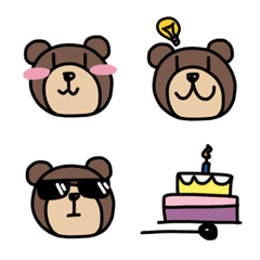 [LINE絵文字] Hey Bear Emojiの画像