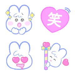 メルヘンうささんの毎日絵文字の絵文字メイン画像