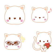 [LINE絵文字] Simple Catの画像