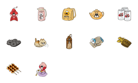 [LINE絵文字]nangmanmarcats - vintage winterの画像一覧