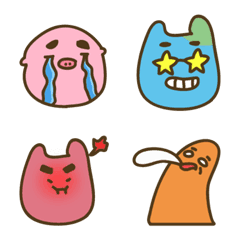 [LINE絵文字] Strange creature / Emojiの画像