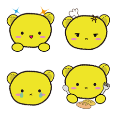 [LINE絵文字] Puppet bear's expression stickersの画像