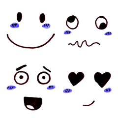 [LINE絵文字] Cute funny emoji Vol.63の画像