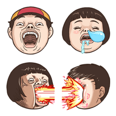 [LINE絵文字] What's up,Kid？ Emojiの画像