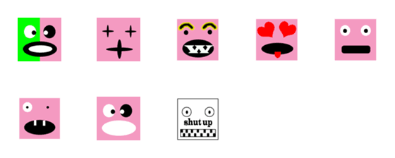 [LINE絵文字]Kotik emoticonsの画像一覧