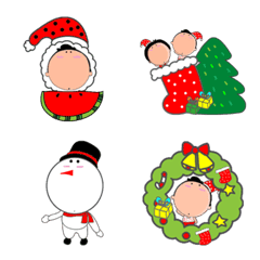 [LINE絵文字] Emoji Christmas And New yearの画像