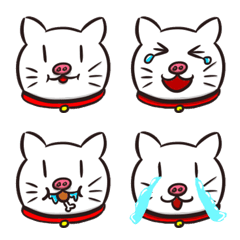 [LINE絵文字] Pig nose Catの画像