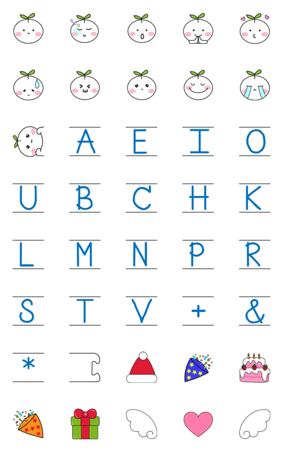 [LINE絵文字]Tonkla Emojiの画像一覧