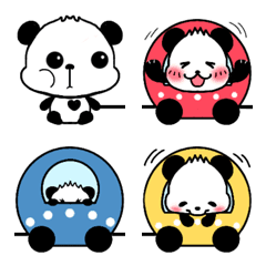 [LINE絵文字] panda 1の画像