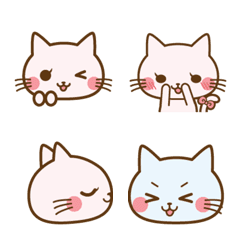 [LINE絵文字] 恋するらぶ猫☆絵文字の画像