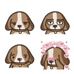 [LINE絵文字] Dog_Puppy_Beagleの画像