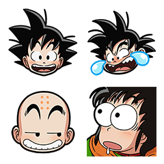 [LINE絵文字] ドラゴンボール 絵文字の画像