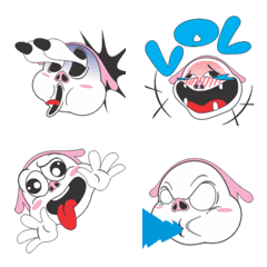 [LINE絵文字] pigpug ; viral pigの画像