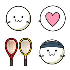 ソフトテニスの絵文字