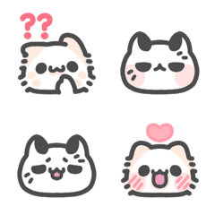 アクニャとモフモフニャの絵文字の絵文字メイン画像