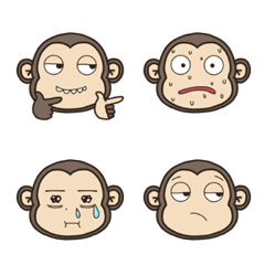 [LINE絵文字] Monmo Expression Emojiの画像