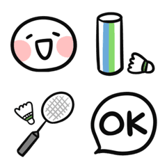 Line絵文字 毎日バド絵文字 40種類 1円