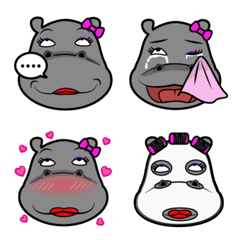 [LINE絵文字] Hippo Thongyudの画像