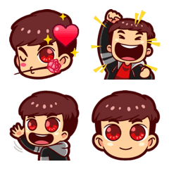 [LINE絵文字] Boy Feelings Emojiの画像