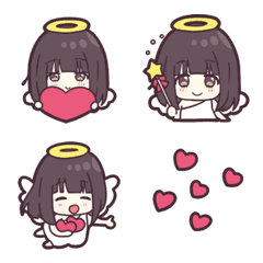 [LINE絵文字] 天使メンヘラちゃん。の絵文字。の画像