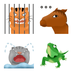 [LINE絵文字] animal in zooの画像