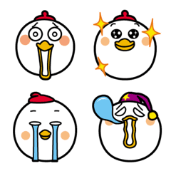 [LINE絵文字] にわとりのトットさん/絵文字2の画像
